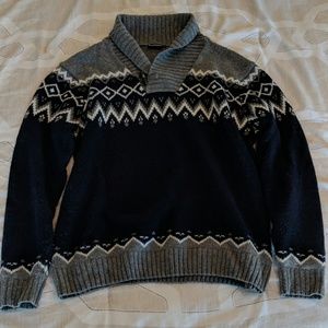 Merino Wool Nordic Sweater